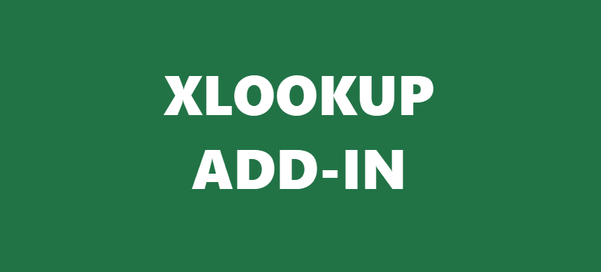 XLOOKUP Add-In for Excel 2013, 2016 and 2019 Download